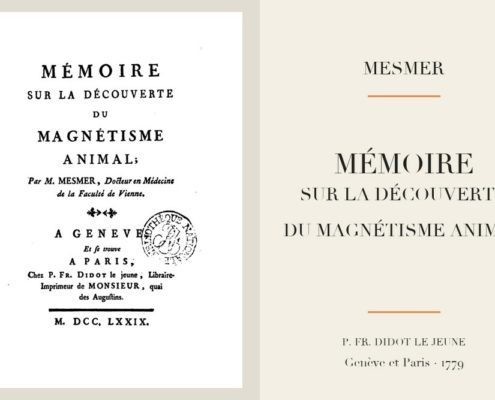 Franz Anton Mesmer - Mémoire sur la découverte du magnétisme animal (1779)