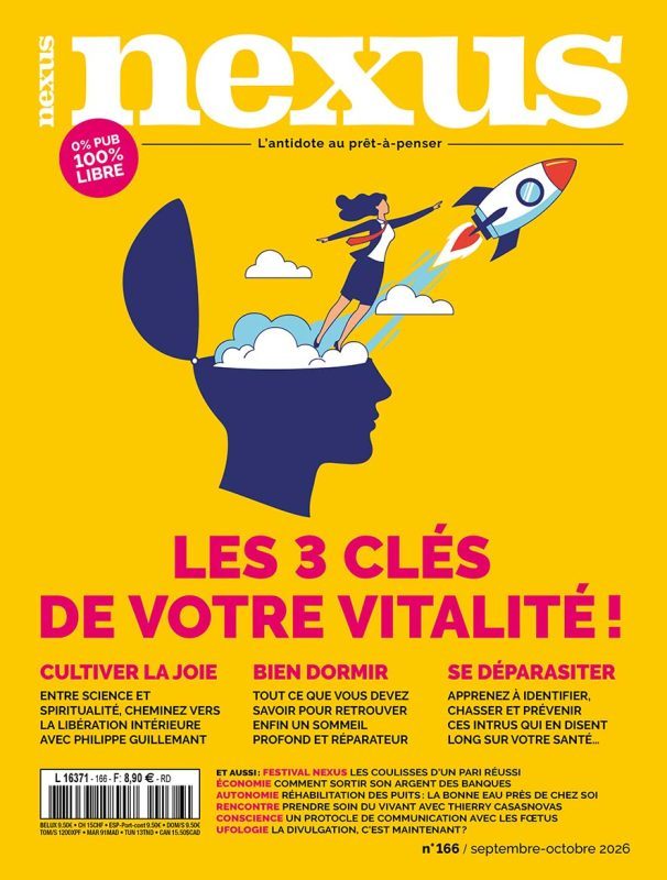 Couverture du magazine Nexus n° 166, septembre-octobre 2026