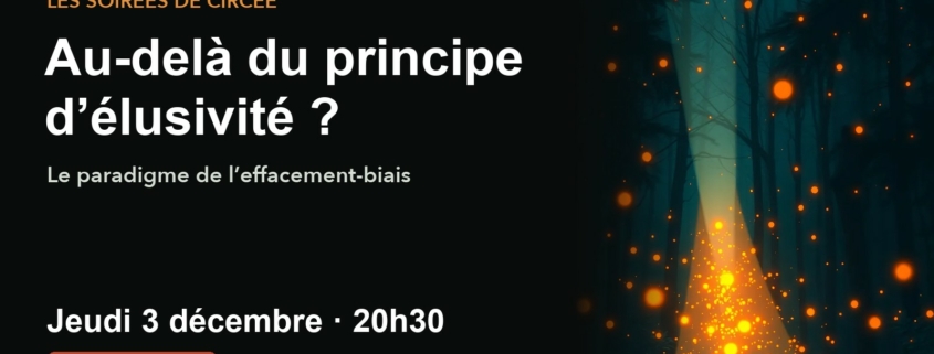 Au-delà du principe d’élusivité ? – soirée CIRCEE en ligne